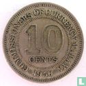 Malaya 10 cents 1950 - Image 1