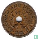 Rhodesia and Nyasaland 1 penny 1962 - Image 1