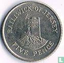 Jersey 5 pence 1993 - Afbeelding 2