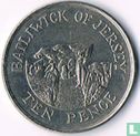 Jersey 10 pence 1992 - Image 2