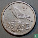 Norvège 25 øre 1966 - Image 1