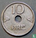 Norwegen 10 Øre 1945 (Kupfer-Nickel) - Bild 2