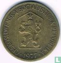 Tchécoslovaquie 1 koruna 1977 - Image 1
