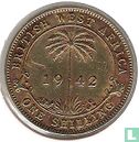 British West Africa 1 shilling 1942 - Image 1