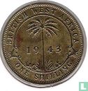 Afrique de l'Ouest britannique 1 shilling 1943 - Image 1