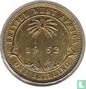 Brits-West-Afrika 1 shilling 1952 (zonder muntteken) - Afbeelding 1
