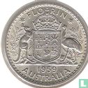 Australia 1 florin 1959 - Image 1