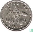 Australia 6 pence 1961 - Image 1
