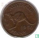 Australië 1 penny 1950 (Met punt) - Afbeelding 1