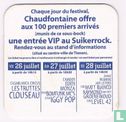Suikerrock Chaudfontaine vous offre une entrée VIP