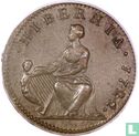 Ireland ½ penny 1722 "Wood's Hibernia halfpenny" - Image 1