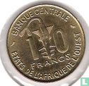 West-Afrikaanse Staten 10 francs 1974 - Afbeelding 2