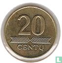 Lituanie 20 centu 1998 - Image 2