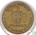 West African States 10 francs 1985 "FAO" - Image 2