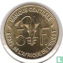 West-Afrikaanse Staten 5 francs 1975 - Afbeelding 2