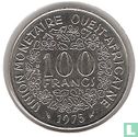 West-Afrikaanse Staten 100 francs 1975 - Afbeelding 1