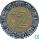 Mexico 2 pesos 2008 - Image 1