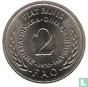 Yugoslavia 2 dinara 1970 "FAO" - Image 1