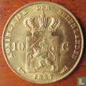 Netherlands 10 gulden 1887 - Image 1