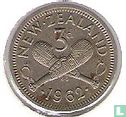Nieuw-Zeeland 3 pence 1962 - Afbeelding 1
