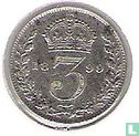 Verenigd Koninkrijk 3 pence 1899 - Afbeelding 1