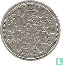 Verenigd Koninkrijk 6 pence 1933 - Afbeelding 1