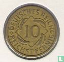 Duitse Rijk 10 reichspfennig 1929 (G) - Afbeelding 2