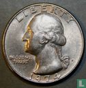 États-Unis ¼ dollar 1974 (D) - Image 1