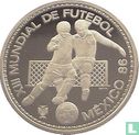 Portugal 100 escudos 1986 (zilver) "Football World Cup in Mexico" - Afbeelding 2
