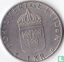 Sweden 1 krona 1987 - Image 2