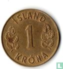 Iceland 1 króna 1975 - Image 2