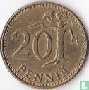 Finland 20 penniä 1989 - Afbeelding 2