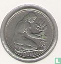 Duitsland 50 pfennig 1974 (F - kleine F) - Afbeelding 1