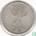 Allemagne 5 mark 1974 (J) - Image 2