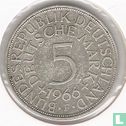 Germany 5 mark 1966 (F) - Image 1