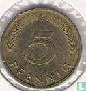 Deutschland 5 Pfennig 1982 (G) - Bild 2
