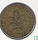 Duitsland 5 pfennig 1967 (F) - Afbeelding 1