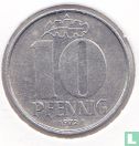 RDA 10 pfennig 1972 - Image 1