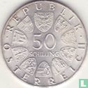 Autriche 50 schilling 1966 "150th anniversary of the National Bank" - Image 2