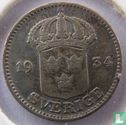 Schweden 25 Öre 1934 (double die obverse) - Bild 1