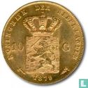 Pays-Bas 10 gulden 1879 - Image 1