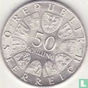 Oostenrijk 50 schilling 1969 "450th anniversary Death of Maximilian I" - Afbeelding 2
