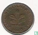 Duitsland 1 pfennig 1949 (G) - Afbeelding 1