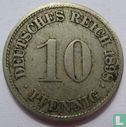 Duitse Rijk 10 pfennig 1898 (F) - Afbeelding 1