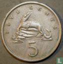 Jamaica 5 cents 1972 (type 1) - Image 2