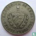 Kuba 20 Centavo 1962 - Bild 2