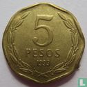 Chili 5 pesos 1993 - Afbeelding 1