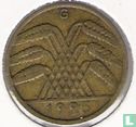 Duitse Rijk 10 reichspfennig 1925 (G) - Afbeelding 1
