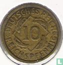 German Empire 10 reichspfennig 1925 (G) - Image 2