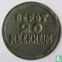 20 cents 1815 Bedelaarsgesticht Rekem - Bild 1